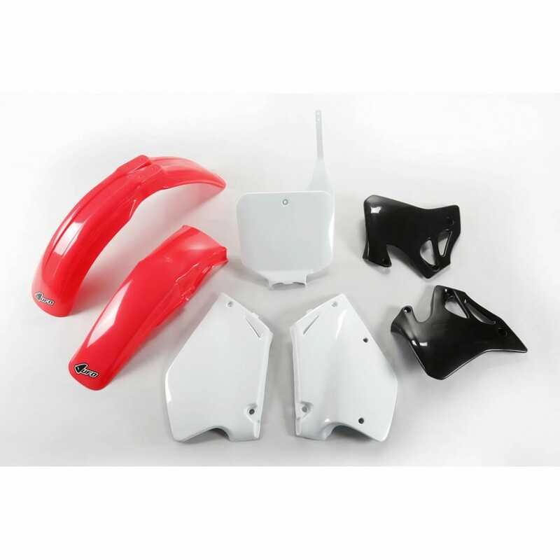 Kit Plastique UFO Rouge/Blanc pour Moto Honda CR125R (95-97)