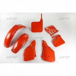 Kit Plastique UFO Rouge pour Moto Honda CR250R (1987)