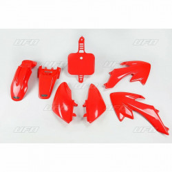 Kit Plastique UFO Rouge pour Moto Honda CRF50F (04-22)