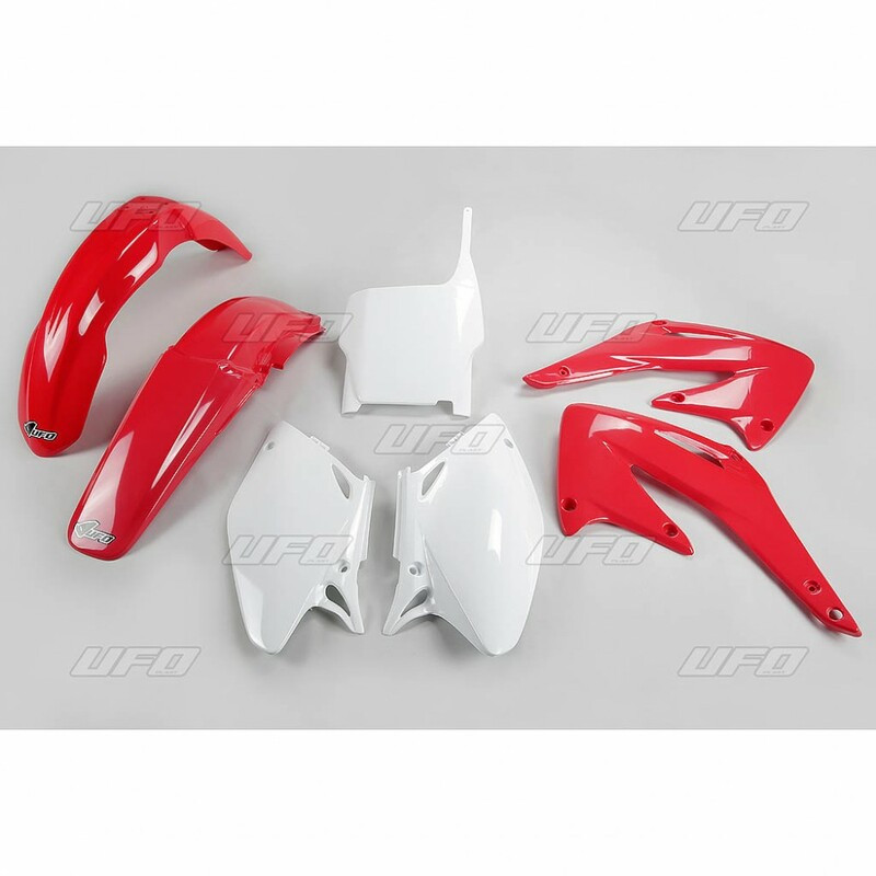 Kit Plastique UFO Rouge pour Moto Honda CRF450R (2004)