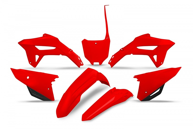 Kit Plastique UFO Rouge pour Moto Honda CRF450 R et RX (21-22)