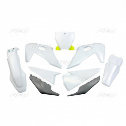 Kit Plastique UFO Blanc pour Moto Husqvarna TC125 (19-22)