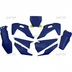 Kit Plastique UFO Bleu pour Moto Husqvarna TC125 (19-22)