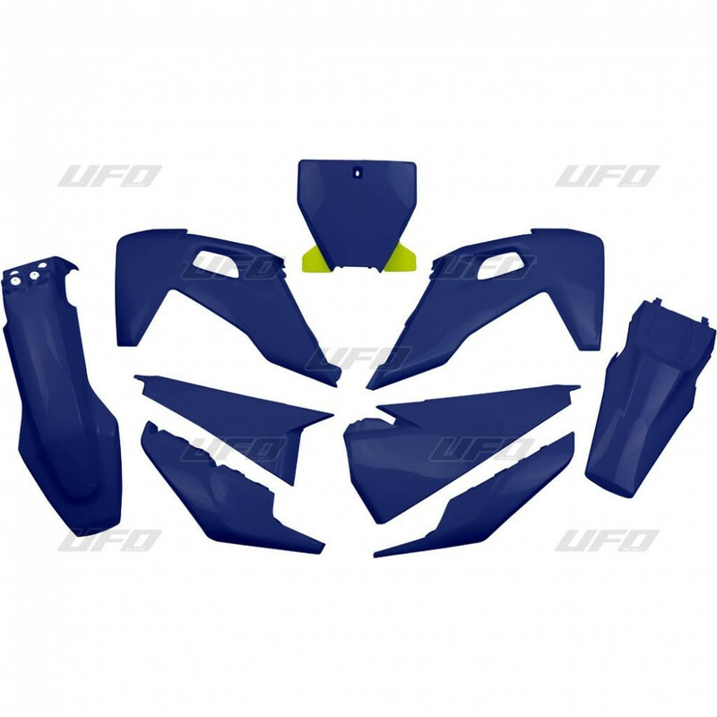 Kit Plastique UFO Bleu pour Moto Husqvarna FC 250/350/450 (19-22)