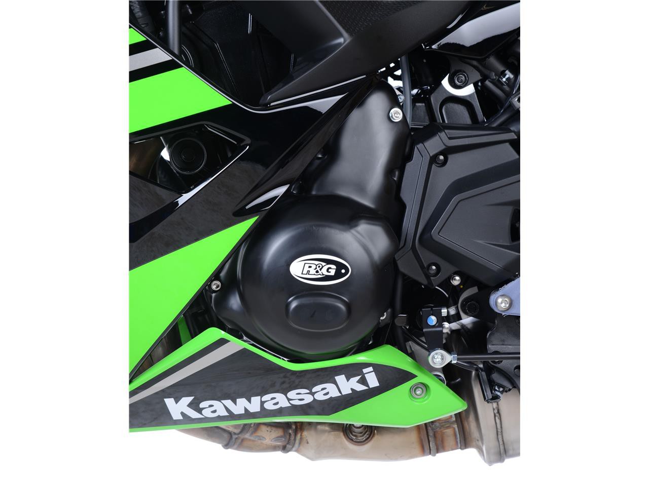 Couvre Carter Alternateur R&G pour Kawasaki Z 650 (17-24) - ECC0225BK