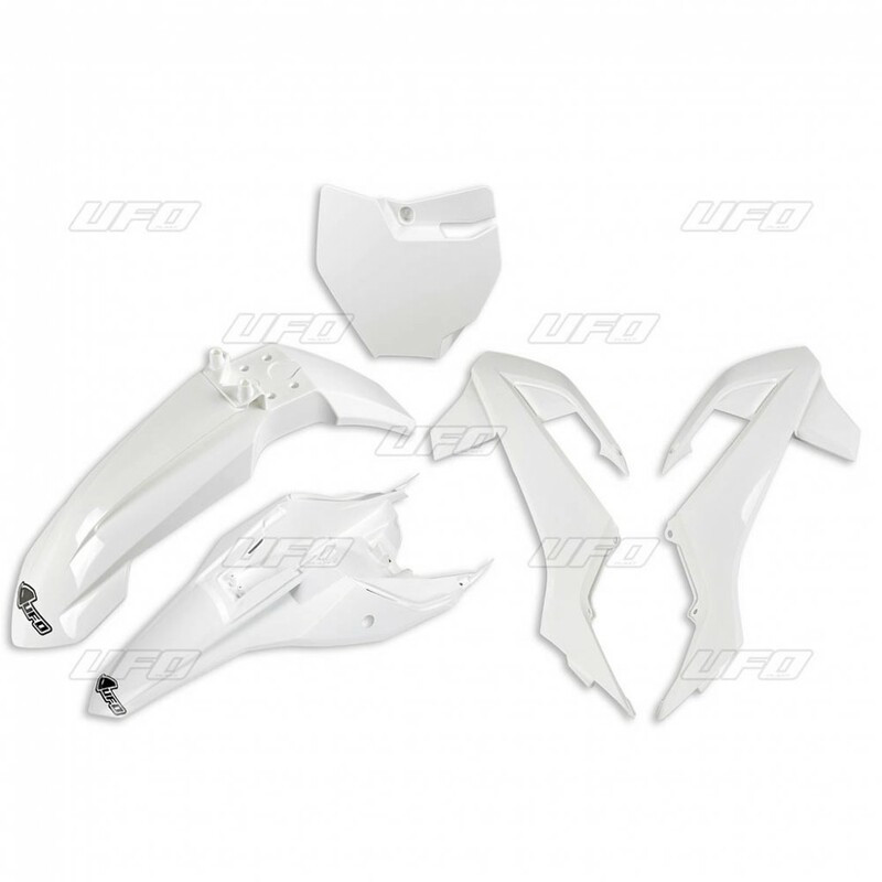 Kit Plastique UFO Blanc pour Moto KTM SX65 (16-22)