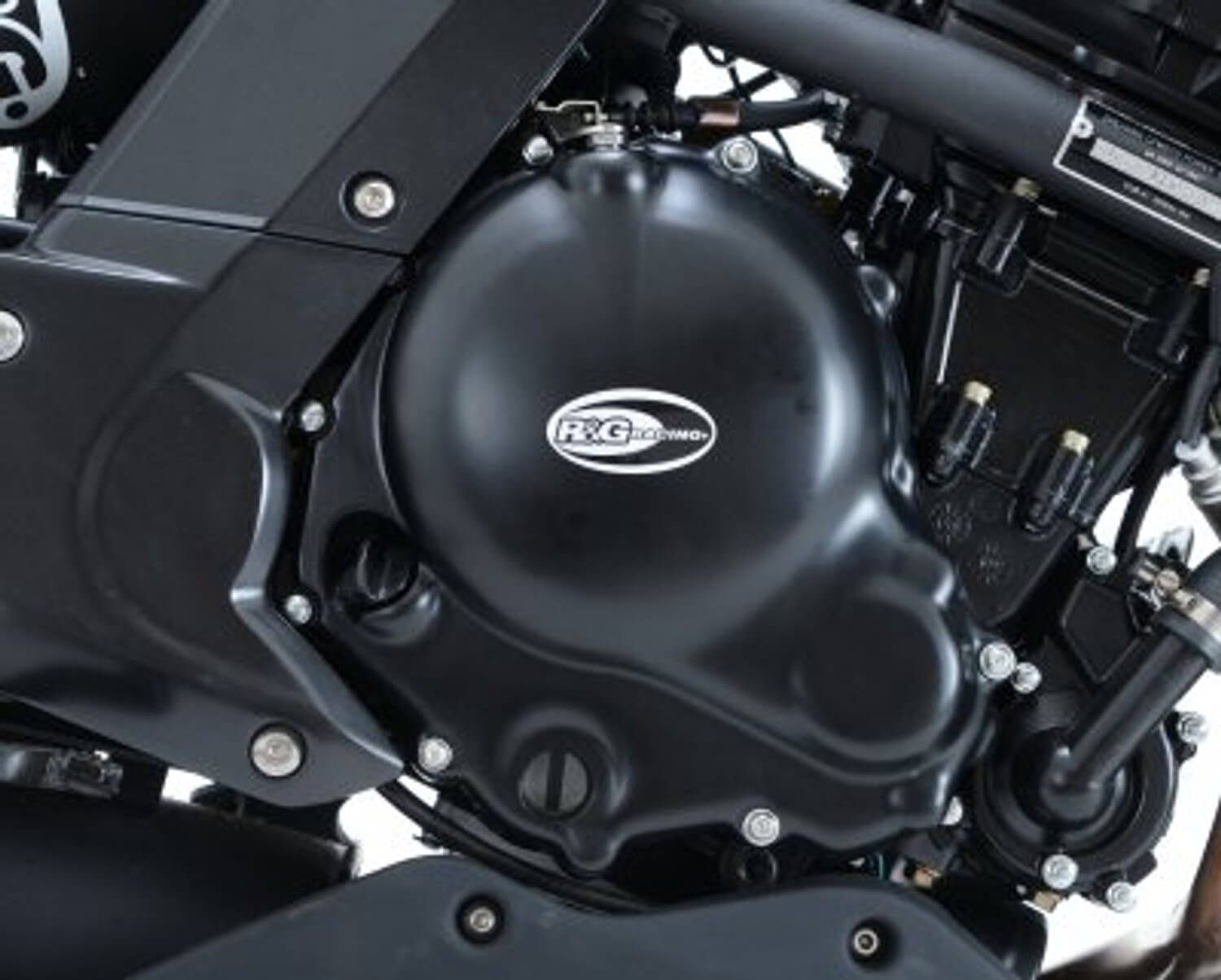 Couvre Carter Embrayage R&G pour Kawasaki Versys 650 (10-24) - ECC0122BK