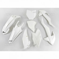 Kit Plastique UFO Blanc pour Moto KTM SX85 (18-22)