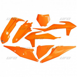 Kit Plastique UFO Orange pour Moto KTM SX125 (19-22) SX 150 (19-22) SX250 (19-22)