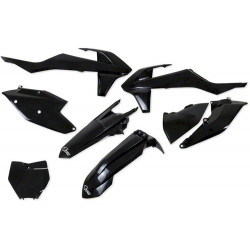 Kit Plastique UFO Noir pour Moto KTM SX-F250 (16-18) SX-F350 (16-18) SX-F450 (16-18)