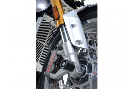 Roulettes de protection de fourche R&G pour 1200 Speed Twin (19-20) - FP0188BK Roulettes de protection de fourche R&G pour 1200 Speed Twin (19-20) - FP0188BK