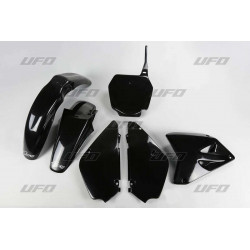 Kit Plastique UFO Noir pour Moto Suzuki RM85 (00-22)