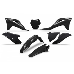 Kit Plastique UFO Noir pour Moto Gas-Gas MC125 (21-22)