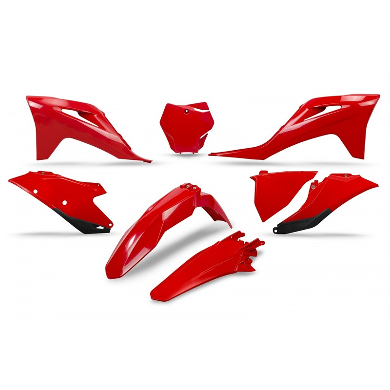 Kit Plastique UFO Rouge pour Moto Gas-Gas MC-F250 (21-22) Kit Plastique UFO Rouge pour Moto Gas-Gas MC-F250 (21-22)