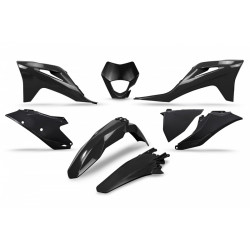 Kit Plastique UFO Noir pour Moto Gas-Gas EC300 (21-22)