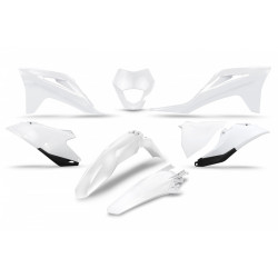 Kit Plastique UFO Blanc pour Moto Gas-Gas EC300 (21-22)