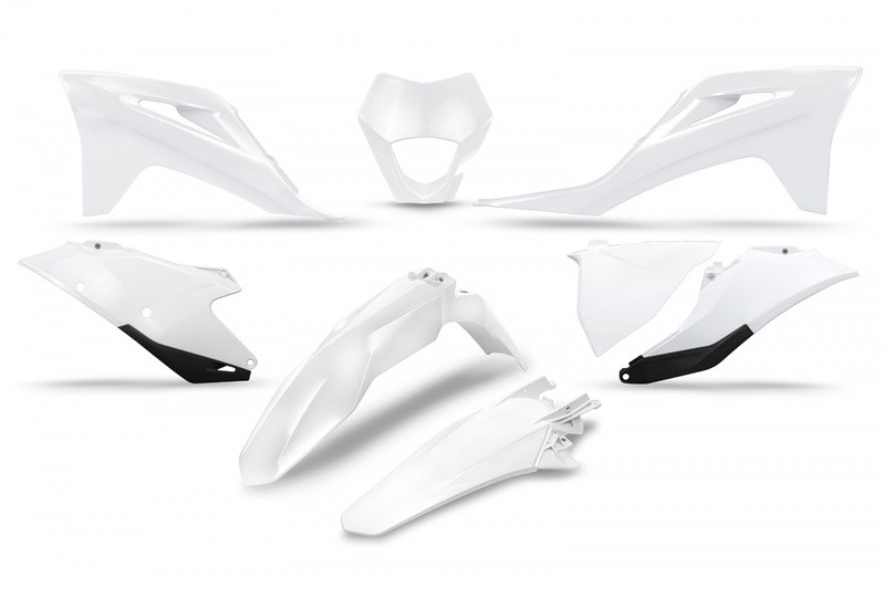 Kit Plastique UFO Blanc pour Moto Gas-Gas EC300 (21-22)