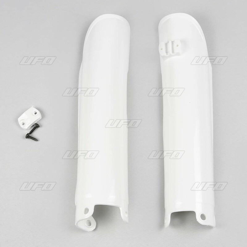 Protection de Fourche Blanc UFO pour KTM EXC400 (01-07)