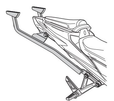 Support Top Case Shad pour Honda CBR 500 R (19-23)