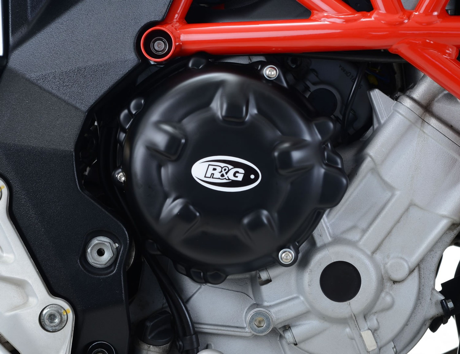 Couvre Carter Embrayage R&G pour MV Agusta 800 Stradale - Veloce (15-24) - ECC0207BK