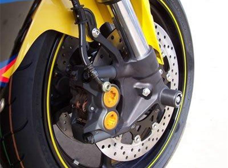 Roulettes de protection de fourche R&G pour Yamaha YZF R6 (03-16) - FP0030BK