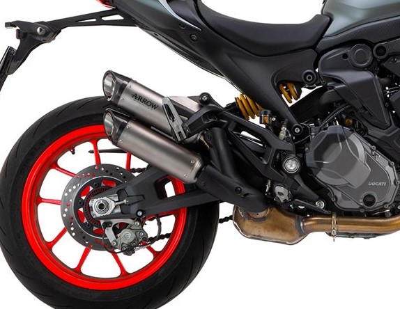 Silencieux ARROW Round-Sil pour Ducati Monster 937 (21-22)