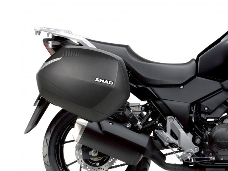 Pack Valises Latérales Shad + Support 3P pour Suzuki V-Strom 250 (17-22)