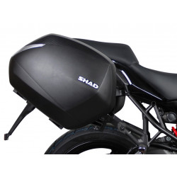 Pack Valises Latérales Shad + Support 3P pour Kawasaki Versys 650 (15-23)