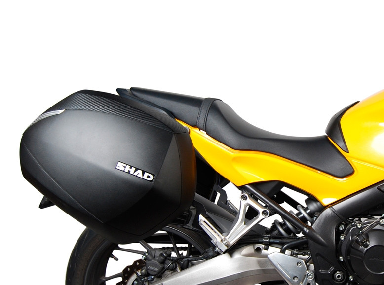 Pack Valises Latérales Shad + Support 3P pour Honda CB 650 F (14-18)