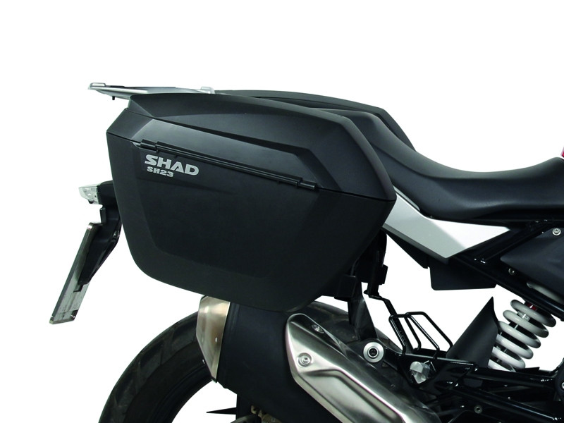 Pack Valises Latérales Shad + Support 3P pour BMW G 310 R (17-22)