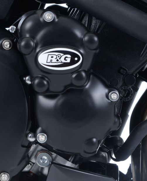 Couvre Carter Démarreur R&G pour Suzuki GSX-S 750 (17-21) - ECC0009BK