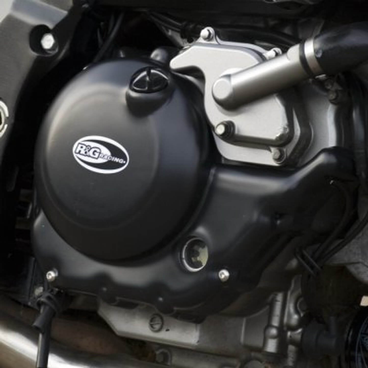 Couvre Carter Embrayage R&G pour Suzuki SV650 N - S (06-10) - ECC0071BK