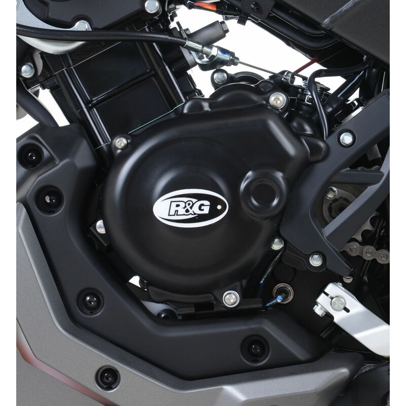 Couvre Carter Alternateur R&G pour Yamaha YZF-R125 (15-24) - ECC0209BK Couvre Carter Alternateur R&G pour Yamaha YZF-R125 (15-24) - ECC0209BK