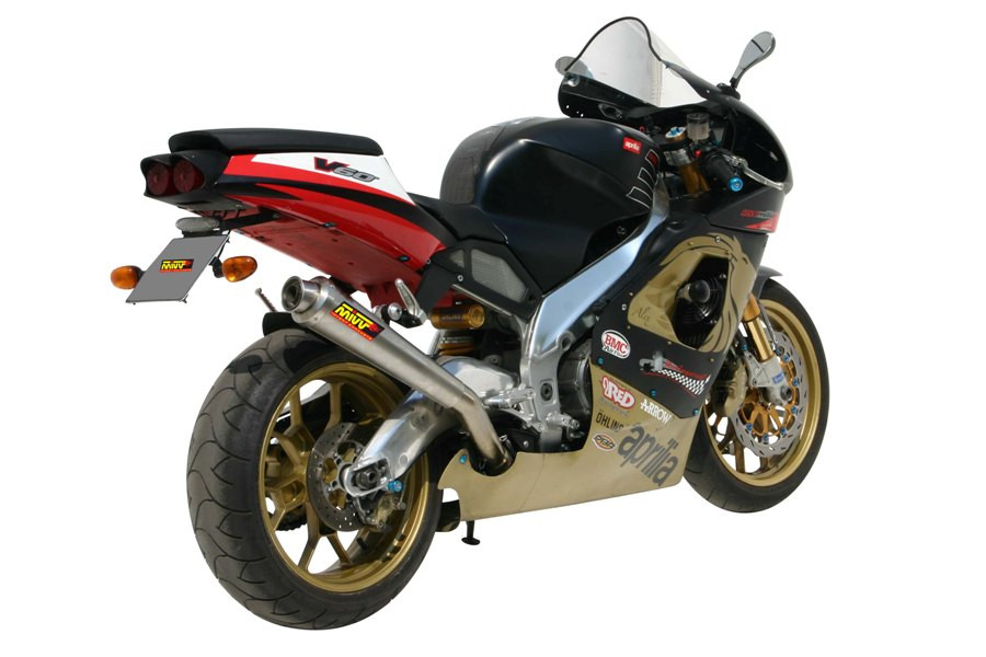 Silencieux MIVV X-Cone pour Aprilia RSV 1000 (98-03) - 00.73.A.001.LC3