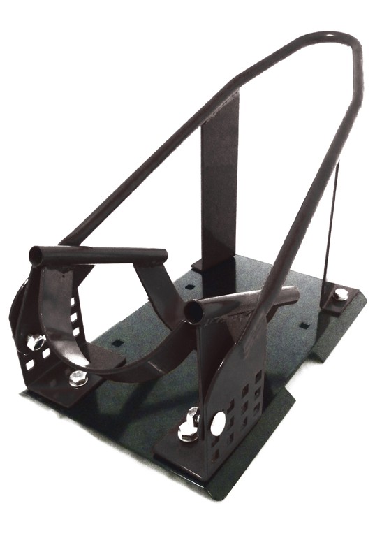 Support - Bloque roue à bascule moto 