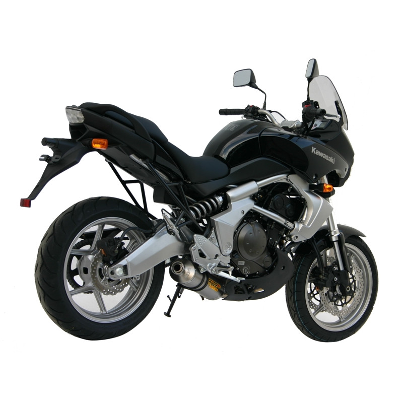 Silencieux MIVV Oval pour Kawasaki Versys 650 (06-14) - K.015.LE Silencieux MIVV Oval pour Kawasaki Versys 650 (06-14) - K.015.LE
