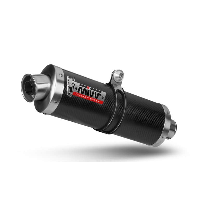 Silencieux MIVV Oval pour Kawasaki ZX-7R (96-01) - 00.73.K.006.LE Silencieux MIVV Oval pour Kawasaki ZX-7R (96-01) - 00.73.K.006.LE