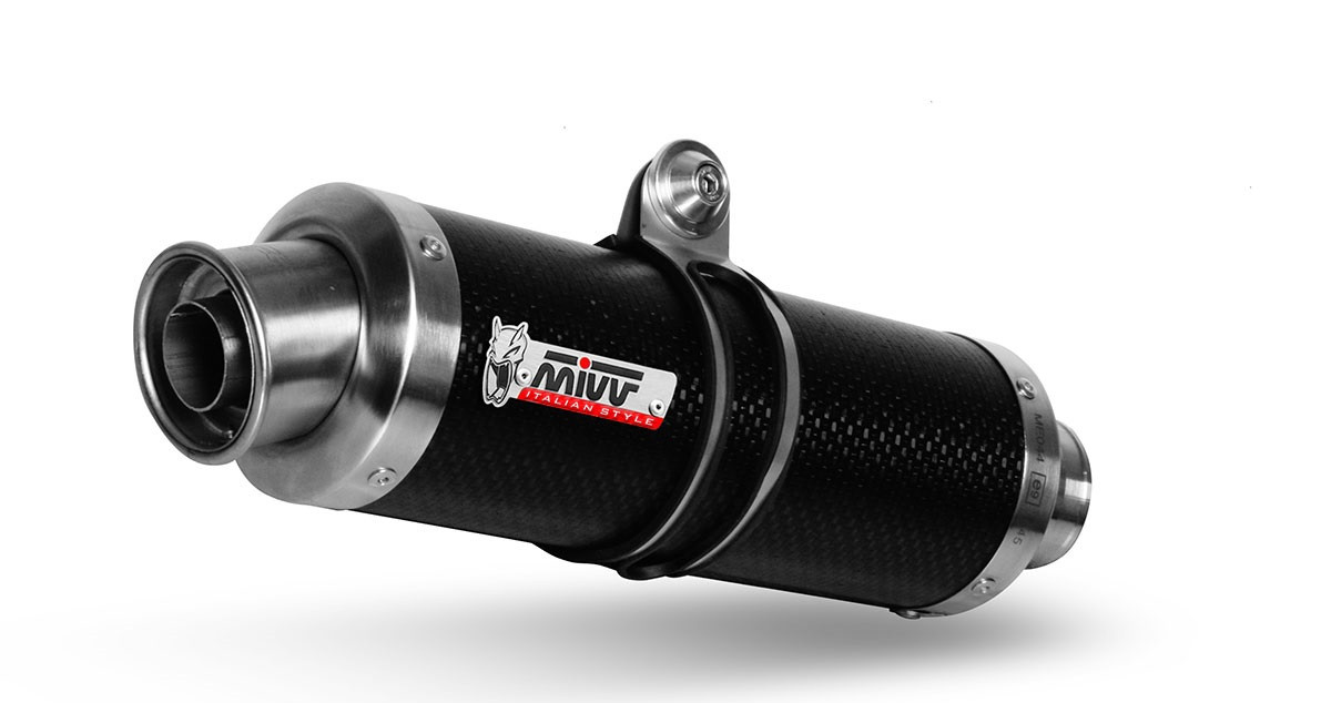 Double Silencieux MIVV GP pour Kawasaki Z 1000 (07-09) - 00.73.K.020.L2S