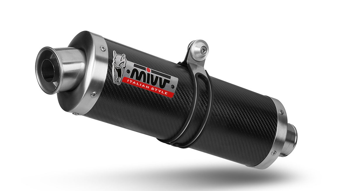 Silencieux MIVV Oval pour Suzuki Bandit 1200 (96-00) - 00.73.S.002.LE