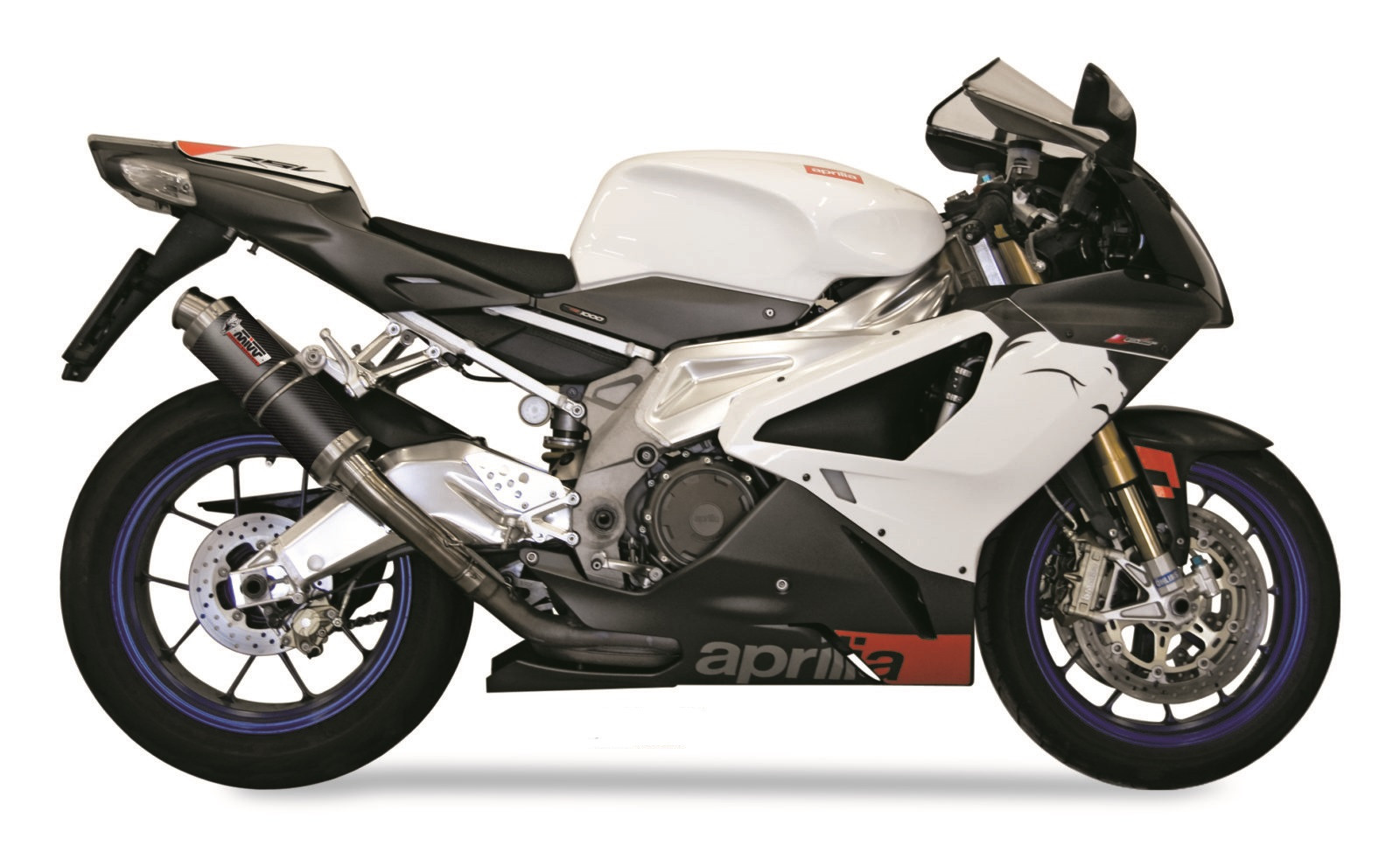 Double Silencieux MIVV GP pour RSV 1000 (04-08) - 00.73.A.004.LXB