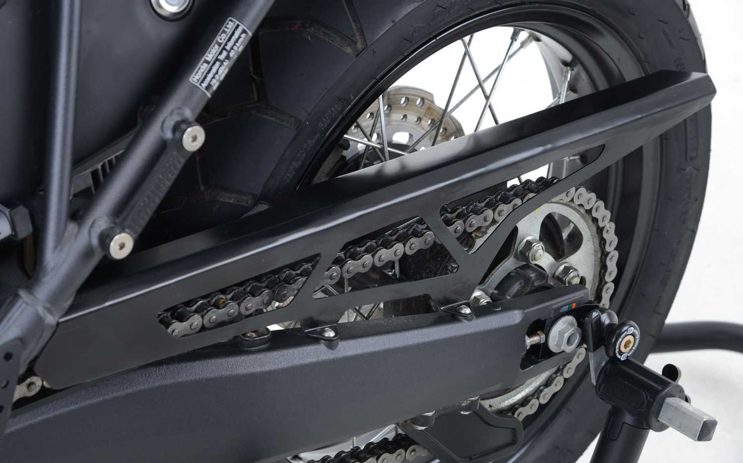 Protection de Chaîne Noir R&G pour Honda Africa Twin CRF 1000L (16-19) - CG0009BK