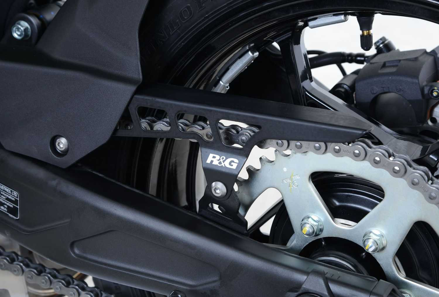 Protection de Chaîne Noir R&G pour Kawasaki Ninja 650 (17-22)