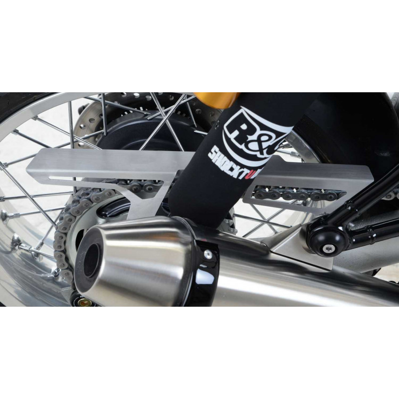Protection de Chaîne Noir R&G pour Triumph Thruxton 1200 R (16-18) - CG0010SI