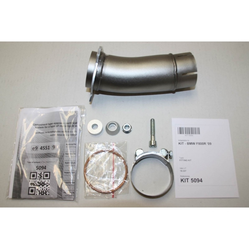 Silencieux Ixil SOVE pour BMW F 800 R (09-15) OB 5094 VSE