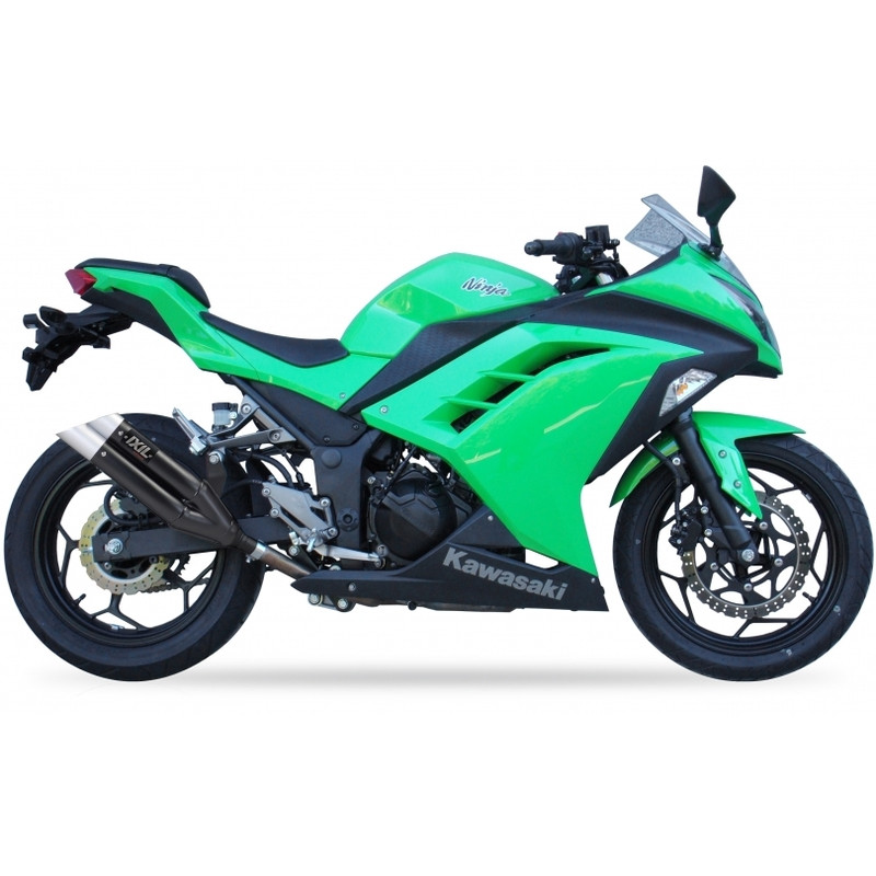 Silencieux Ixil L3XB pour Kawasaki Z 300 (15-18)