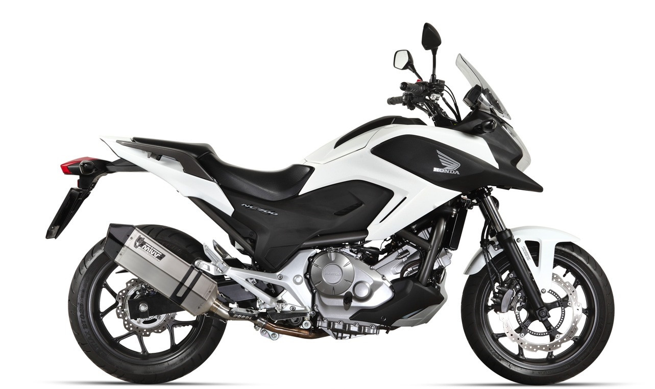 Silencieux MIVV Speed Edge pour Honda NC 700 S et X (12-13) - H.046.LRX