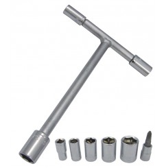 Clé en T à Douilles Moto