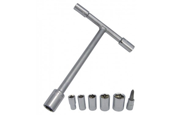 Clé en T à Douilles Moto Clé en T à Douilles Moto