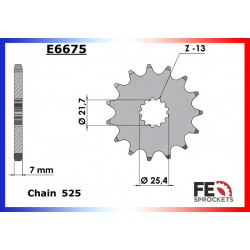 Kit Chaine Moto FE pour Suzuki 1050 V-Strom (20-22)