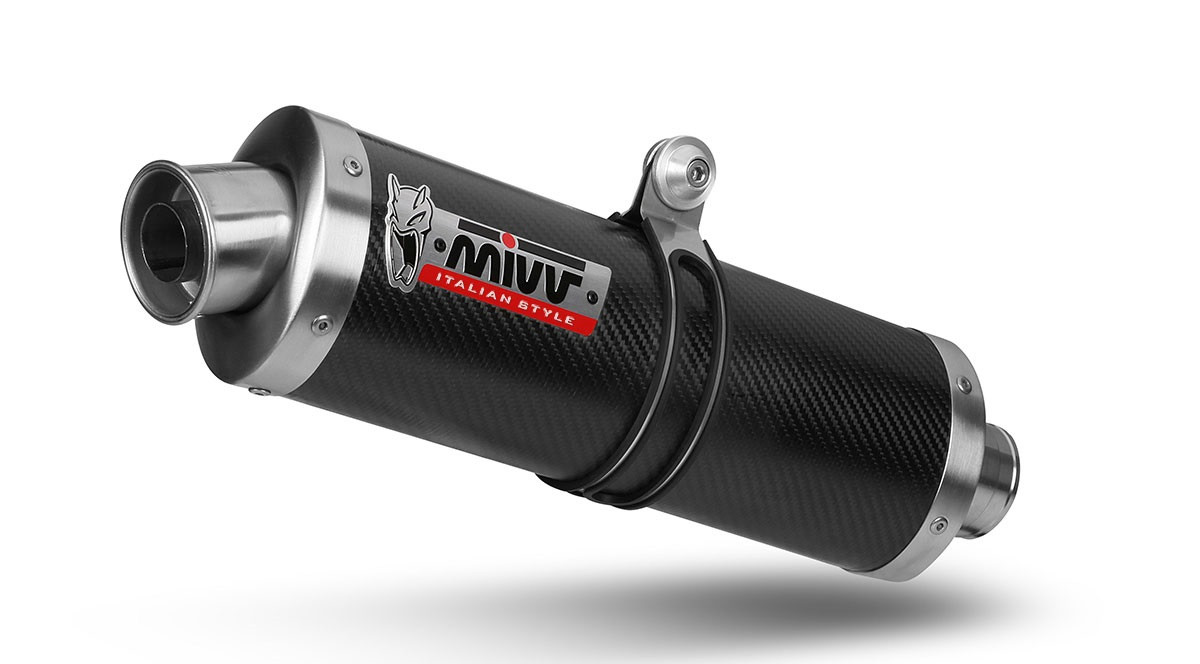 Silencieux MIVV Oval pour Yamaha YZF-R6 (99-02) - Y.003.LX1